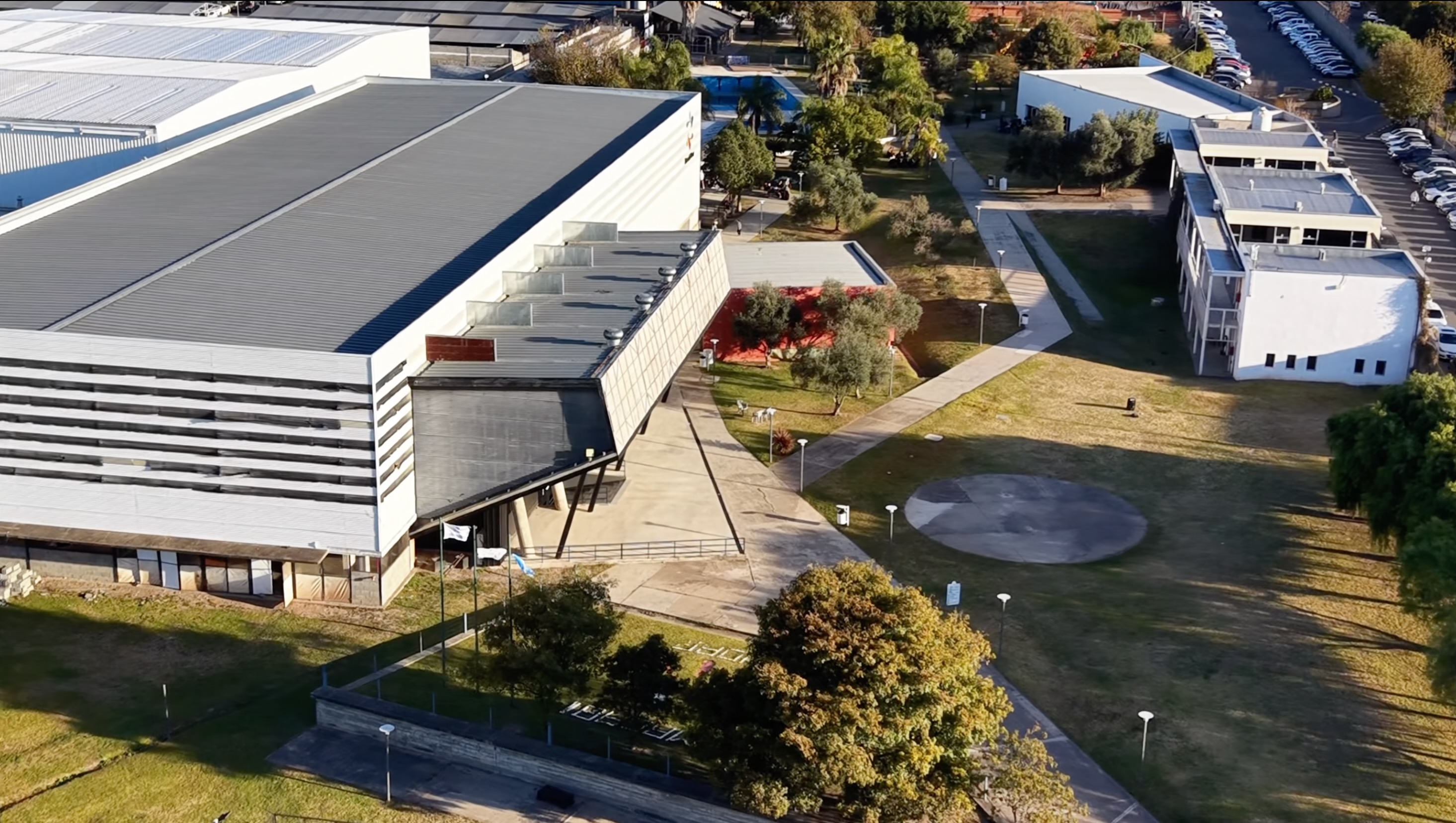 Vista aérea de las instalaciones de Macabi Noar
